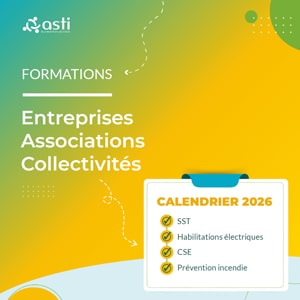 Couverture calendrier des formations entreprises-collectivités 2026